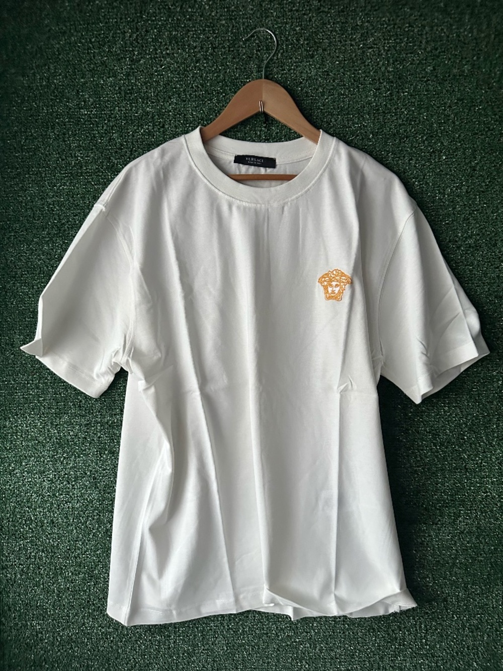 Embroidered Cotton-Jersey T-Shirt Size XXL